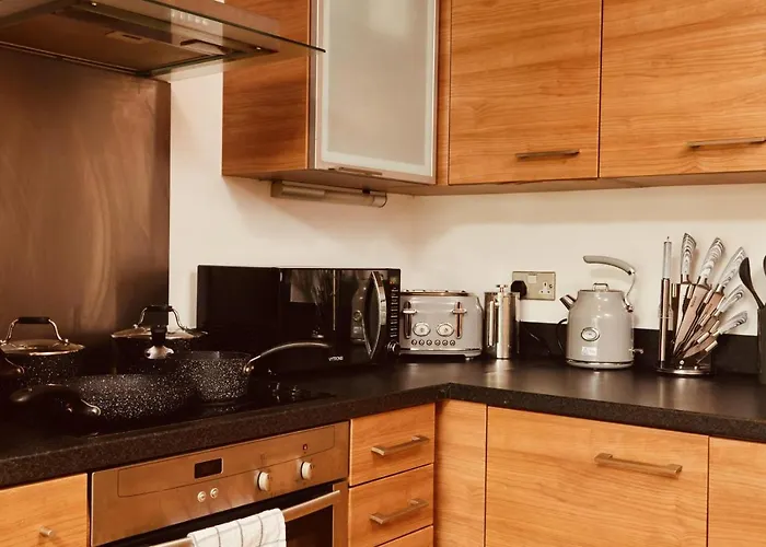 Deluxe Modern Apt&free Parking No Balcony Daire Leeds (West Yorkshire)