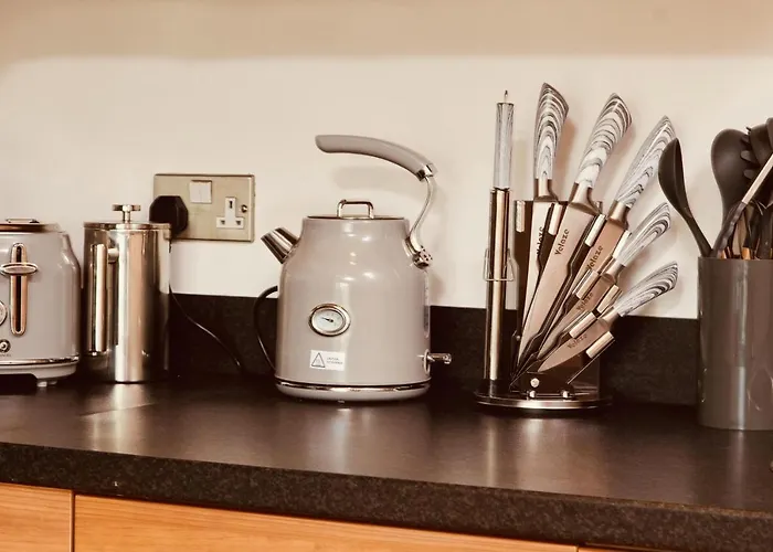 דירה Deluxe Modern Apt&free Parking No Balcony *