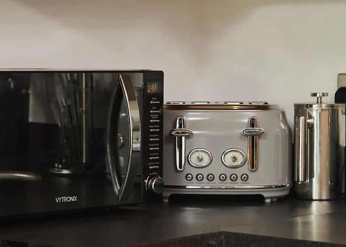 דירה Deluxe Modern Apt&free Parking No Balcony *